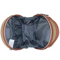 Бьюті-кейс Semi Line 5L Ecru/Brown (T5670-1), Бежевий - мініатюра 2