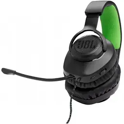 Навушники провідні з мікрофоном JBL Quantum 100X (JBLQ100XBLKGRN) чорні JBLQ100XBLKGRN - мініатюра 5