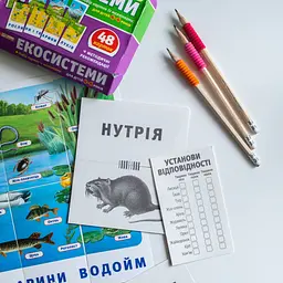Набір тематичних карток Ранок Екосистеми 13169003 для дітей 4-6 років - мініатюра 5