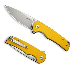 Ніж складаний Sencut Praktisk S24019-2 жовтий G10