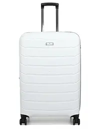 Валіза дорожня Великий (L) Поліпропілен Snowball 61303 Cologne 92,5 л 75х49x28 см Білий - мініатюра 2