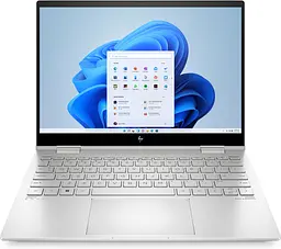 Ноутбук HP ENVY x360 13-bf0004ua 13.3' WQXGA IPS Touch, Intel i7-1250U, 16GB, F1024GB, UMA, Win11, сріблястий (825D1EA)