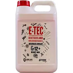 Антифриз E-TEC Gt12 Glycsol червоний 5 л