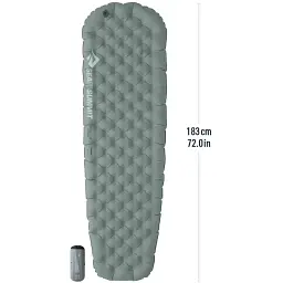Килимок надувний Sea To Summit Ether Light XR Insulated ASC Mat Regular Dark Gray - мініатюра 3