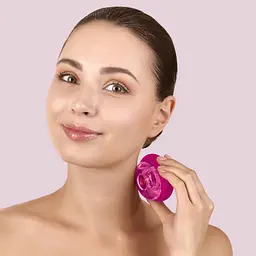 Звуковий масажер для обличчя та тіла GESKE Sonic Cool & Warm Face and Body Massager 9 в 1 бузковий - мініатюра 9