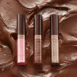 Тіні для повік Eveline Cosmetics Choco Glamour Liquid Eyeshadow з екстрактом какао №06 мерехтливий 6.5 мл - мініатюра 3