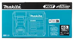 Набір акумуляторів BL4040F (2 шт) та зарядний пристрій для продукції Makita XGT 40 В (1916Y1-1) - мініатюра 3