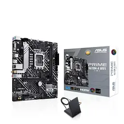 Материнcька плата PRIME H610M-A WIFI s1700 H610 2xDDR5 M.2 HDMI D-Sub DP Wi-Fi BT mATX Asus teh0018979 - мініатюра 9