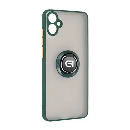 Чохол ArmorStandart Frosted Matte Ring для Samsung A05 (A055) Dark Green