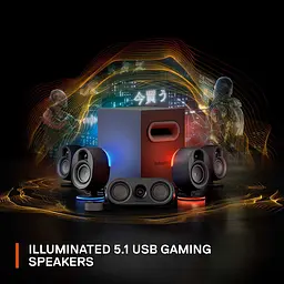 Акустична система SteelSeries 5.1 Arena 9 Black (61549) - мініатюра 2
