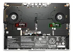 Вентилятор Lenovo кулер (GPU Fan 10V) для моделей ноутбука Legion 7 16ACHG6 (82N6) (NS8CC15-20J02) - мініатюра 4