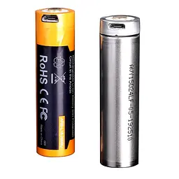 Акумулятор 18650 Fenix 3500 mAh Li-ion заряджання micro usb (ARB-L18-3500U) - мініатюра 5