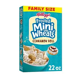 Сухий сніданок Kellogg's Frosted Mini-Wheats Cinnamon Roll 623g