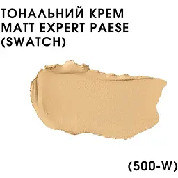 Тональний крем Paese Expert Matt Foundation відтінок 500W (Light Beige) 30 мл - мініатюра 2