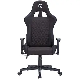 Ігрове крісло GamePro RGB Size L Fabric Black (GC700FB) - мініатюра 13