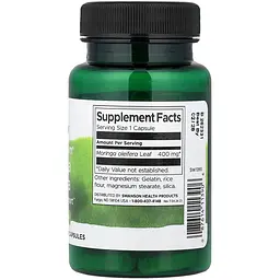 Екстракт морінги олійної Swanson Full Spectrum Moringa Oleifera 400 мг 60 капсул - мініатюра 2