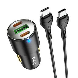 Автомобільний зарядний пристрій швидкої зарядки Hoco NZ6 PD45W (37361-01_271) - мініатюра 2
