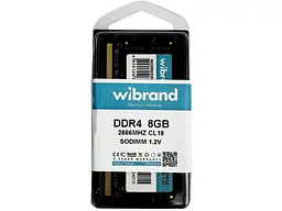 Модуль памяті Wibrand 8 GB SO-DIMM DDR4 2666 MHz (WI2666DDR4S/8GB) - мініатюра 3