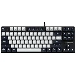 Клавіатура GamePro Genesis Metallic MK110B Outemu Red Switch USB UA Black (MK110B)
