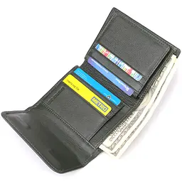 Жіночий гаманець середнього розміру із натуральної шкіри ST Leather 23074 зелений - мініатюра 7