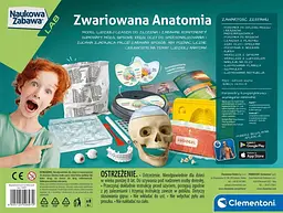 Науковий та веселий набір Божевільна анатомія - Clementoni 50697 - мініатюра 5