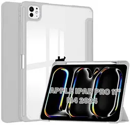Чохол до планшета BeCover Soft Edge TPU Apple iPad Pro 11" M4 2024 Gray (711715)