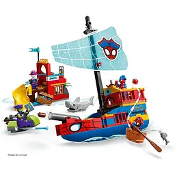 Конструктор LEGO Super Heroes Marvel Піратський корабель команди Павука 201 деталь (11208) - мініатюра 3