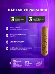 Професійний фен — стайлер 7 в 1 - мініатюра 9