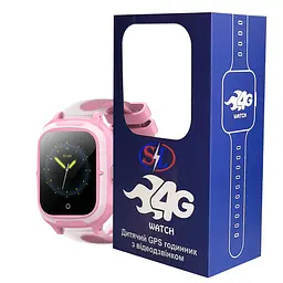 Дитячий GPS годинник SparkLine SL-15D Android 8.1 Pink (sl15d) - мініатюра 4