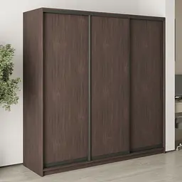Шафа-купе тридверна MebelStar Стандарт BG 3ДСП 210x60x210 см Дуб рістрето (MBS-8301)
