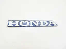 Емблема Honda (Хром + Чорний фон) 143х19 мм (на скотчі) 75711-ST3-E01 - мініатюра 3