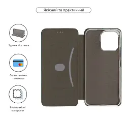 Чохол-книжка ArmorStandart G-Case для Xiaomi Redmi A7 Pro 4G / Poco C81 Pro 4G Green - мініатюра 3
