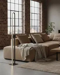 Торшер Goldlux 335227 Cordoba LED 1x25W 4000K 3200Lm IP20 чорний - мініатюра 2