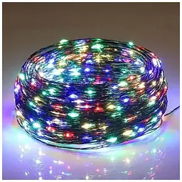 Гірлянда ColorWay Роса LED 50 5 м 8 функцій різнокольорова USB (CW-G-50L5NUMC) - мініатюра 4