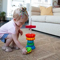 Пірамідка Fat Brain Toys Spin Again гвинтова (F110ML) - мініатюра 7