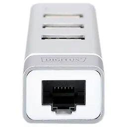USB-Хаб Digitus USB-C 3xUSB-A/RJ45 (DA-70253) - мініатюра 3