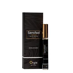 Чоловіча туалетна вода Sensfeel + афродизіак, 10 мл ефективна феромон-технологія Orgie (Бразилія-Португалія)