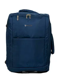 Валіза Малий (S) тканинний на 2 колесах Airtex 525 Queluz 50x34x18 см 30,6 л Синій - мініатюра 3