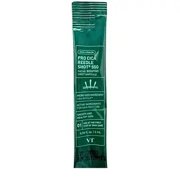 Стік сироватка зі спікулами S50 для заспокоєння шкіри 2 мл VT Cosmetics Collagen Pro Cica Reedle Shot S50 Facial Boosting First Ampoule