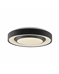 Люстра із пультом світлодіодна, стельовий світильник Goldlux 326690 Zygmunt 40 Led 1x48W 3000K-6000K 5300Lm IP44 Bk - мініатюра 3