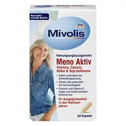Вітамінний комплекс для жінок Mivolis Meno Aktiv 60 капсул
