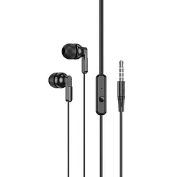 Навушники Hoco Bright universal earphones with microphone M121 - мініатюра 2