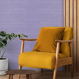 Самоклеюча декоративна 3D панель 3D Loft під світло-фіолетову цеглу в рулоні 20 м 20000x700x3мм - мініатюра 4