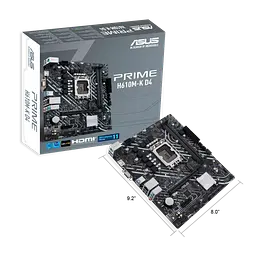 Материнська плата Asus H610M-K Prime D4 LGA 1700 (PRIME H610M-K D4)