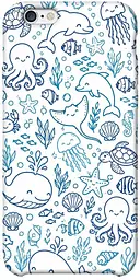 TPU чохол Demsky Sea pattern для Apple iPhone 6/6s plus (5.5")