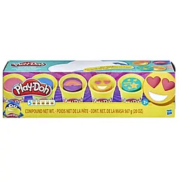 Набір маси для ліплення Hasbro Play-Doh, 5 кольорів (F4715) - мініатюра 2
