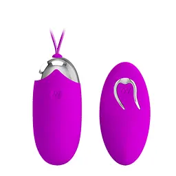 Віброяйце Pretty Love Berger Vibrating Egg Purple - мініатюра 8
