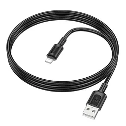 Кабель синхронізації Borofone BX111 2.4A USB-A to Lightning 1 м Black (35626_3462268)