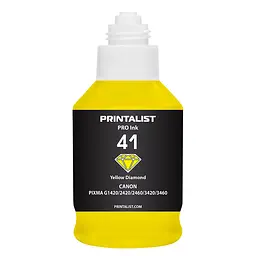 Чорнило PRINTALIST GI-41 для Canon Pixma G2420/3420 190г Yellow водорозчинне (PL41Y) - мініатюра 2