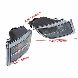 Протитуманні фари для Toyota Prado FJ120 2003-2009 H3 12V 55W з проводкою Комплект (TY-040) - мініатюра 3